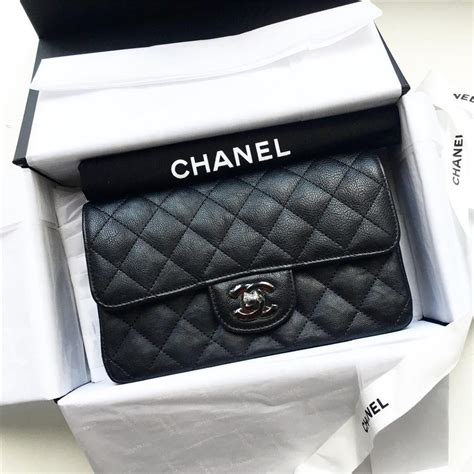 chanel black purse small|black chanel purse price.